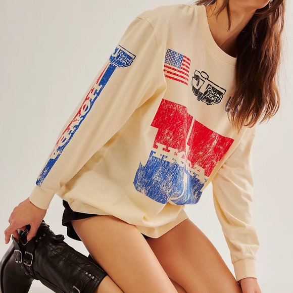 NEW! Free People Honda Skate Tee - Picture 1 of 4